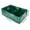 B, variant on FEOLGEHLY Raised Garden Beds Outdoor, planters for outdside plants, with 4 Divided Grids Rectangle Garden Beds Flower Bed with Drainage Holes for Vegetables Fruits Flowers