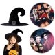thumbnail image 5 of Hebilla Sombrero Bruja Halloween para Carnavales Fiesta, 5 of 9