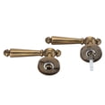 thumbnail image 4 of M Buder Cerradura de Puerta de Bronce Manija Retro Silenciosa Núcleo de Cobre para Dormitorio Sala de Estar, 21.00 cm / 8.26 inches, 4 of 9