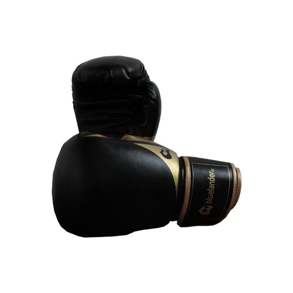 Guantes de Box Bluelander Negros con Dorado 10 Oz Bluelander BOX-M1-10-NegroDorado