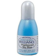 Tsukineko Brilliance Pearl Sky Blue Ink Refill