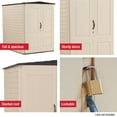 thumbnail image 4 of Rubbermaid 5 ft. x 6 ft. Vertical Shed - Large, 4 of 4
