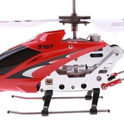 Syma S107/S107G 3-Channel RC Helicopter with Gyro, Red, 11.68 oz