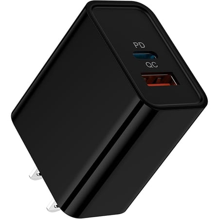 Quyaojz for USB C Fast Charger Block 30W Compatible With Moto G 2025 2026/G Stylus 5G 2025/G86/Edge 60 /Fusion/Razr 60 G Play/G Pure/G Power Pixel 10 PD+QC Dual Port Charger Brick Type C Wall Plug