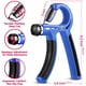 thumbnail image 2 of Kit de entrenamiento para fortalecer el agarre de mano (paquete de 5) FitBeast, agarre de antebrazo, resistencia ajustable, pinza de mano, ejercitador de dedos, anillo de agarre y bola de agarre para, 2 of 5