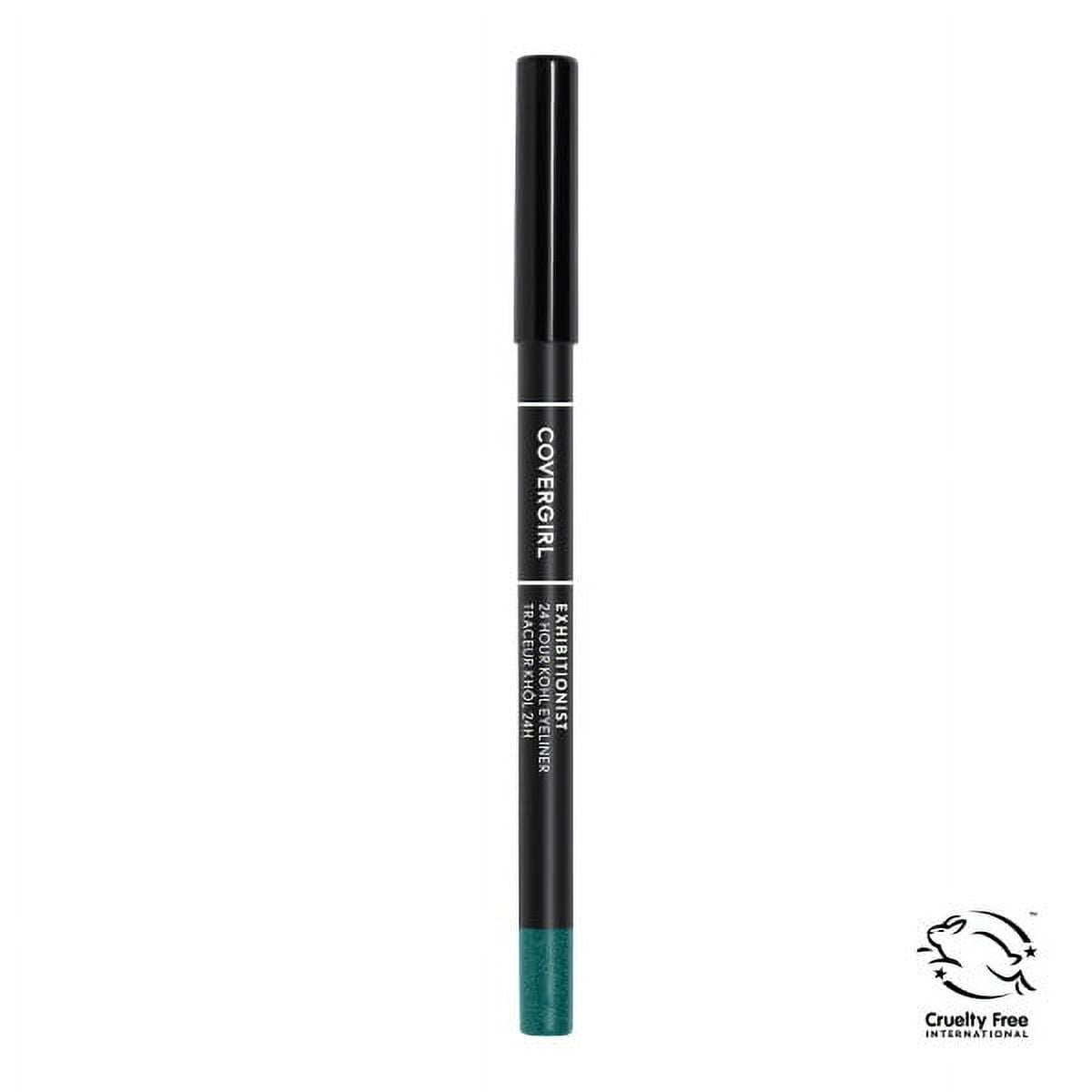 COVERGIRL Exhibitionist 24-Hour Kohl Eyeliner, Emerald Metallic, 0.04 oz