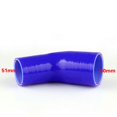thumbnail image 1 of Elbow 45 Degree 51mm 60mm Silicone Pipe Hose Coupler Intercooler Turbo Intake, 1 of 3