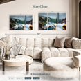 thumbnail image 4 of Elephant Stock Beauty Of Aviation Wall Art - Horizontal Multi Panel Canvas - Living Room Wall Decor - Transportation Multi Panel - Blue And Teal Decor - 38" x 24", 4 of 8