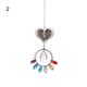 thumbnail image 2 of Gwong Decoración hogareña SunCatcher Angel Heart Faux Crystal Window Coche colgante colgante con cuentas de oliva Gwong 21058781, 2 of 7
