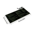 thumbnail image 2 of Waterproof Seedling Heat Mat, 20x10 Inch Germination Station with Thermostat Control for Seed Starting, Plant Propagation, Reptile Terrarium(As Shown), 2 of 2