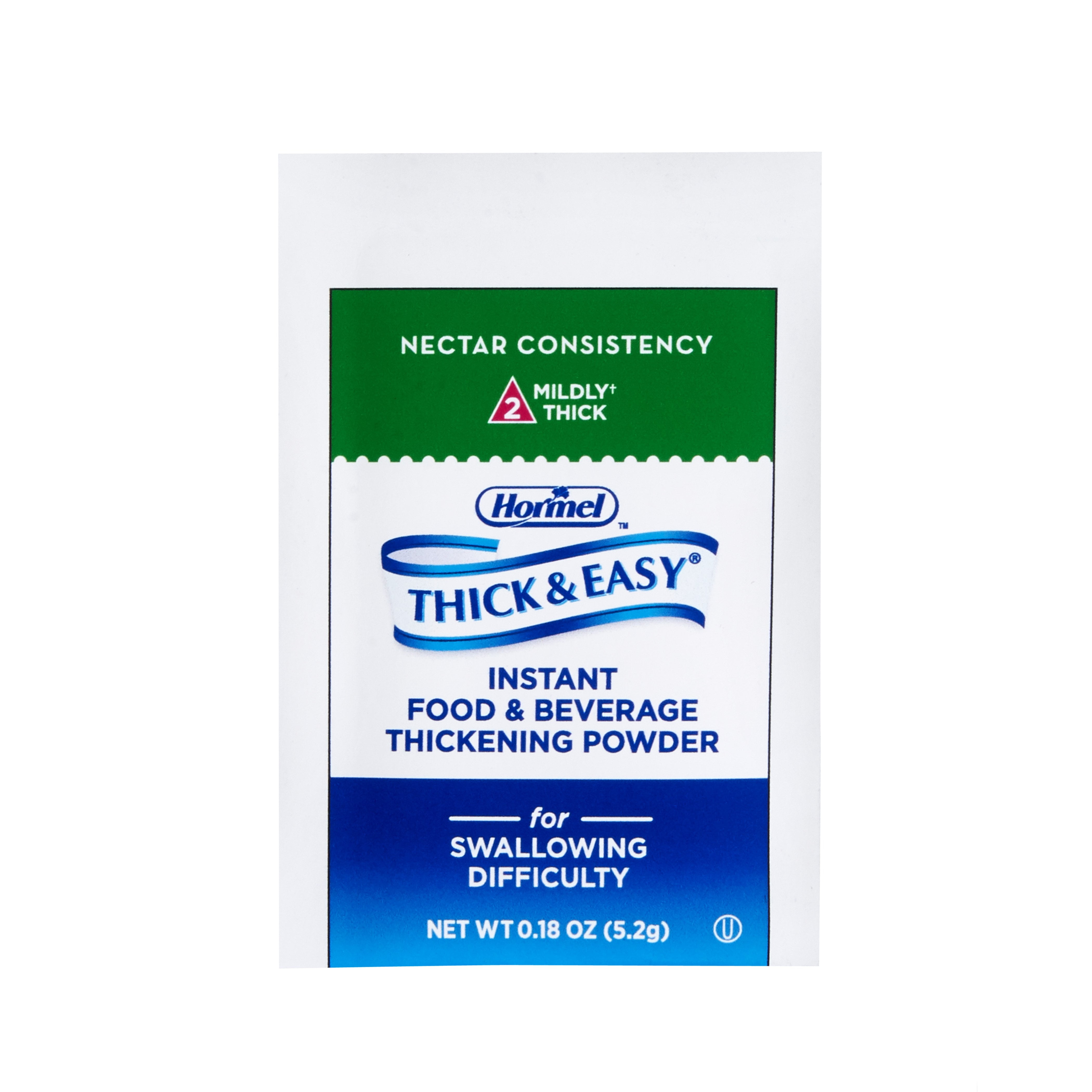 Hormel Health Lab THICK & EASY® INSTANT FOOD THICKENER PACKETS NECTAR IDDSI LEVEL 2, 0.18oz