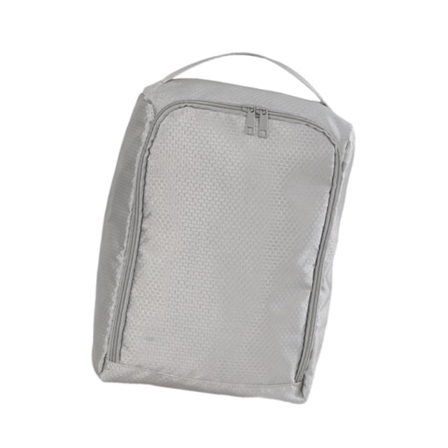 Bolsa para zapatos de golf, versátil, transpirable, para exteriores, viajes, fácil de transportar. Gris claro