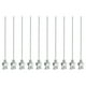 thumbnail image 1 of Uxcell 10 Pcs 21G 2 Inch Blunt Tip Dispensing Needle with Lure Lock for Refilling Liquid Inks Adhesives, 1 of 6