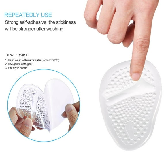 Non Slip Forefoot Metatarsal Pads, Ball Of Foot Pads, For Foot Women & Men