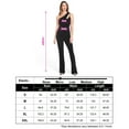 thumbnail image 5 of Women's One Shoulder Cutout Sleeveless Crop Wide Leg Jumpsuits Romper Outfits, 5 of 5