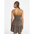 thumbnail image 3 of No Boundaries Tiered Mini Dress, Women's & Women's Plus XXS-4X, 3 of 5