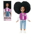 thumbnail image 5 of HBCyoU Student Body President Hope 18-inch Doll & Accessories, Coily Hair, Light Brown Skin Tone, 5 of 10