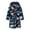 Dark Blue, variant on Odeerbi 2-8Y Toddler Boys Girls Flannel Bathrobe Cartoon Kimono Robe Soft Plush Nightgowns Kids Hooded Bathrobe Sleepwear Plush Robes With Belt Baby Clothes Blue
