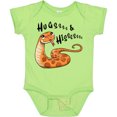 thumbnail image 3 of Inktastic Hugs and Hisses Cute Snake for Valentines Day Boys or Girls Baby Bodysuit, 3 of 5