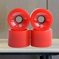 thumbnail image 4 of 4x Roues de Planche à Roulettes Durables, Roue de Longboard Haute Performance, Solide 70x51mm, 4 of 7