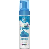 Punky Sugar Cloud Foam Hair Dye, Easy-to-Apply Semi-Permanent Hair Color, Jawbreaker, Blue 6 fl oz