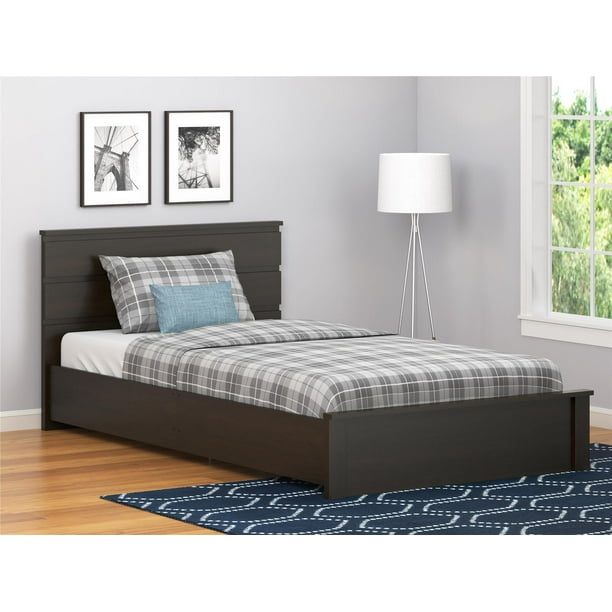 Mainstays Westlake Platform Bed, Twin, Multiple Colors
