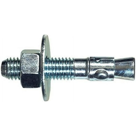 Hillman Wedge Anchor 3/8 " X 2-1/4 " Zinc Plated Steel