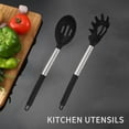 thumbnail image 5 of El sistema de cocina de los utensilios de cocina del silicón 2pcs, BPA libera, el mejor utensilio de cocina resistente al calor antiadherente, 5 of 5
