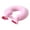 Pink, variant on POYOGA Hot Water Bottle For Neck Shoulder Relief Cold And Heat U Shape Hot Water Bag