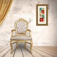thumbnail image 3 of Craven, Katrina 11x24 Gold Ornate Wood Framed with Double Matting Museum Art Print Titled - Poppy Spirit I, 3 of 4