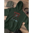 thumbnail image 3 of Abstract Statue Art Vectors Hoodie Men - Men Hoodie, Forest Green, Large, 3 of 4