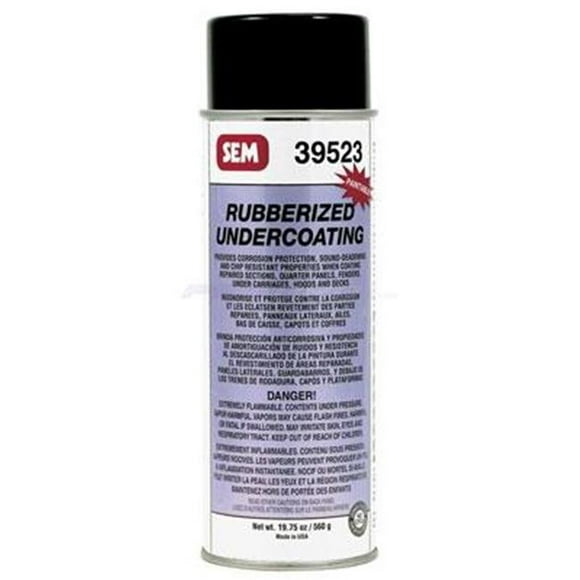 SEM Products 39523 Rubberized Undercoating- Aerosol