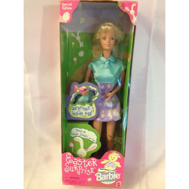 Barbie Doll Easter Surprise Special Edition Comes with Easter Egg with Surprises Inside Barbie -