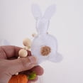 thumbnail image 3 of Easter Bunnies and Carrots Garland-Felt Garland With Wooden Beads For Festive Ornament Easter Banner Hanging Decorations, 3 of 9
