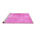 thumbnail image 2 of Ahgly Company Machine Washable Indoor Square Persian Pink Traditional Area Rugs, 6' Square, 2 of 4