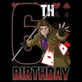 thumbnail image 2 of Boy's Marvel Gambit 6th Birthday Graphic T-Shirt, 2 of 5