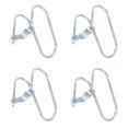 thumbnail image 1 of Unique Bargains Cross-Connector Vertical Pipe Clip, 4 Pack Fit 2'(50mm), 2-3/8'(60mm) Crossover Buckle, 1 of 6