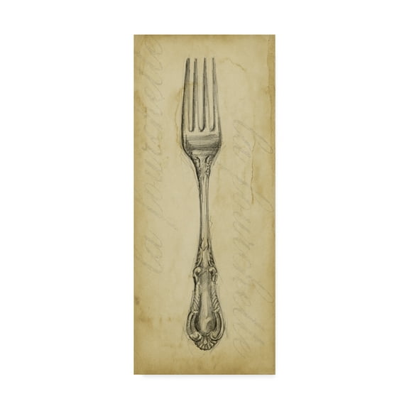 Trademark Fine Art 'Antique Fork Center' Canvas Art by Ethan Harper