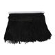 thumbnail image 1 of 10yd 14cm Long Fringe Tassel Polyester Lace Trim Ribbon Sew Stage DIY Clothing Curtain Garment AccessoriesBlack, 1 of 3
