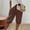 5# Coffee, variant on Bermuda Shorts for Women Length Drawstring Elastic Waist Linen Shorts Casual Summer Pedal Pushers with Pockets Army Green XL