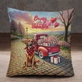 thumbnail image 2 of Be My Valentine's Rhodesian Ridgeback Truck Full of Love Flower Balloon Pillowcase Double Sided Ridgebacks Dog Lover Gifts Pillow Case Covers - 02029, 2 of 3