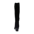 thumbnail image 4 of Vionic Bixby Wide Calf Women's Boots Black Suede Size 9 W, 4 of 8