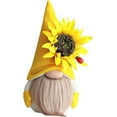 thumbnail image 6 of Gnome Plush Decorations for Home, Spring Summer Sunflower Decor, Handmade Faceless Doll, Gnome Ornaments Home Office Festival Decor, 6 of 7