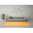 thumbnail image 3 of Ahgly Company Indoor Rectangle Abstract Orange Modern Area Rugs, 5' x 8', 3 of 4