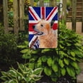 thumbnail image 2 of Carolines Treasures LH9469GF Australian Cattle Dog with English Union Jack British Flag Garden Flag Garden Size, 2 of 2