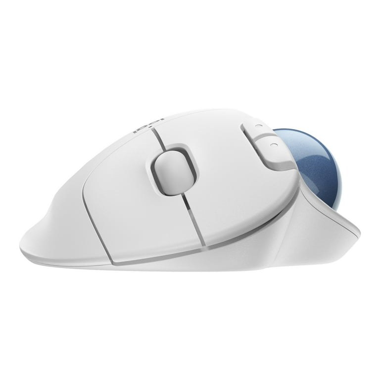 Logitech Ergo Series ERGO M575 - Trackball - wireless - Bluetooth 5.0 LE,  2.4 GHz - USB wireless receiver - off white - Walmart.com