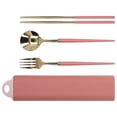 thumbnail image 1 of Tableware Set,Stainless Steel Cutlery Set Travel Cutlery Kitchen Utensils Crafted with Care, 1 of 12