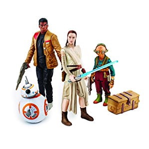 STAR WARS THE FORCE AWAKENS TAKODAN ENCOUNTER FIGURE BOX SET MAZ KATANA BB-8 REY