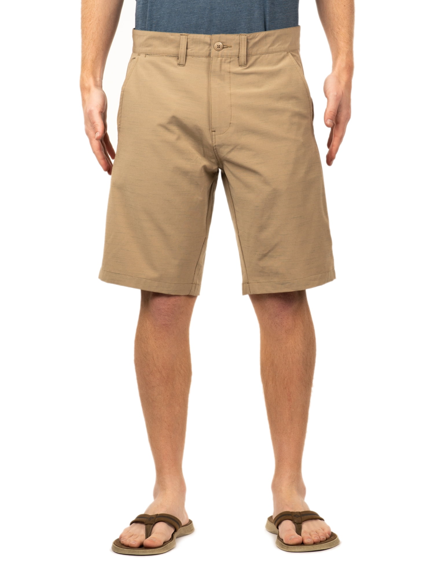 Burnside Men's Land & Sea 20" Hybrid Stretch Flat Front Shorts, Sizes