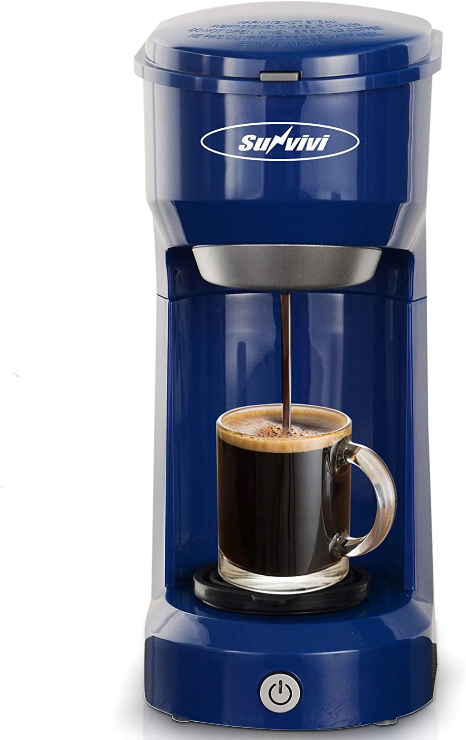 Coffee MakerSingle Serve Coffee Maker Brewer for Pod and Ground Coffee